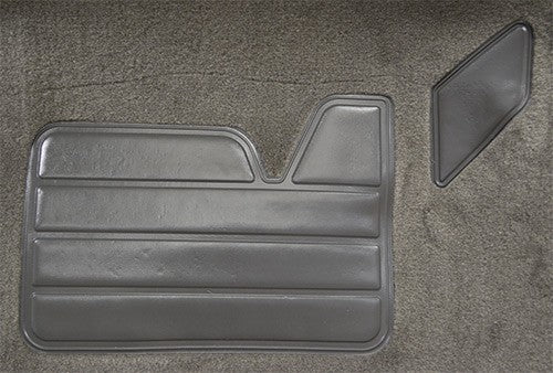 1995-1999 Chevrolet Tahoe 2DR w/o Heat Vents Pass Area Cutpile Molded Replacement Carpet Kit - 1-Piece - product details imag