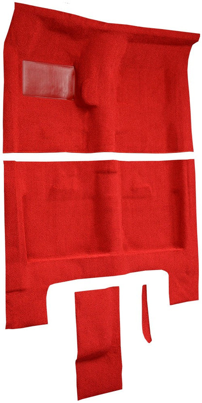 1966 Dodge Charger 4spd with Console Strips Pass Area Loop Molded Replacement Carpet Kit - 4-Piece - product details image 3
