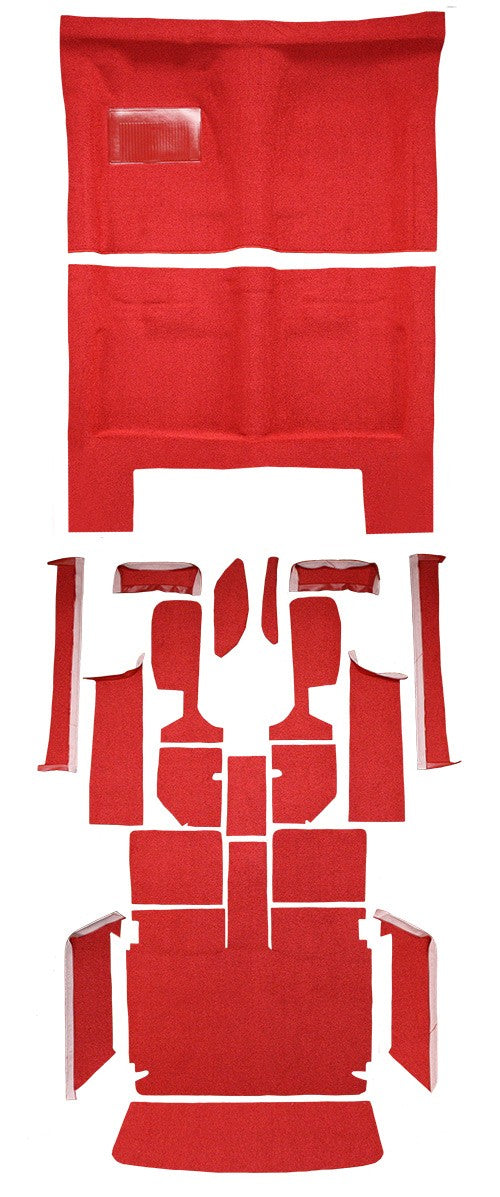 1966 Dodge Charger Auto Complete Loop Molded Replacement Carpet Kit - 21-Piece - product details image 2