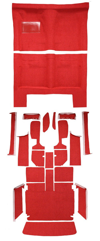 1966 Dodge Charger Auto Complete Loop Molded Replacement Carpet Kit - 21-Piece - product details image 2
