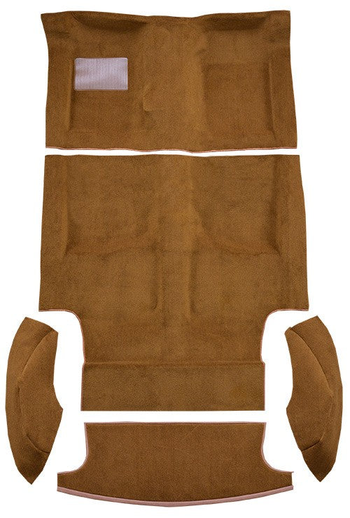 1969-1970 American Motors AMX Hurst 4spd Complete Cutpile Molded Replacement Carpet Kit - 5-Piece - product details image 2