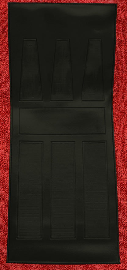 1969-1971 Ford Torino GT 2DR Conv Auto w/ 2 Black Inserts Loop Molded Replacement Carpet Kit - 2-Piece - product details imag