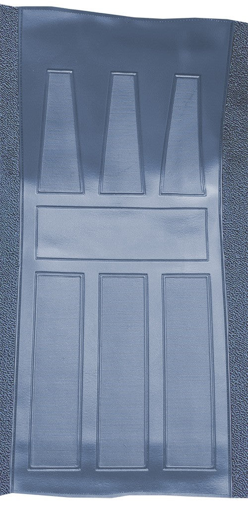 1969-1971 Ford Torino GT 2DR HT/FB Auto w/ 2 Med Blue Ins Loop Molded Replacement Carpet Kit - 2-Piece - product details imag