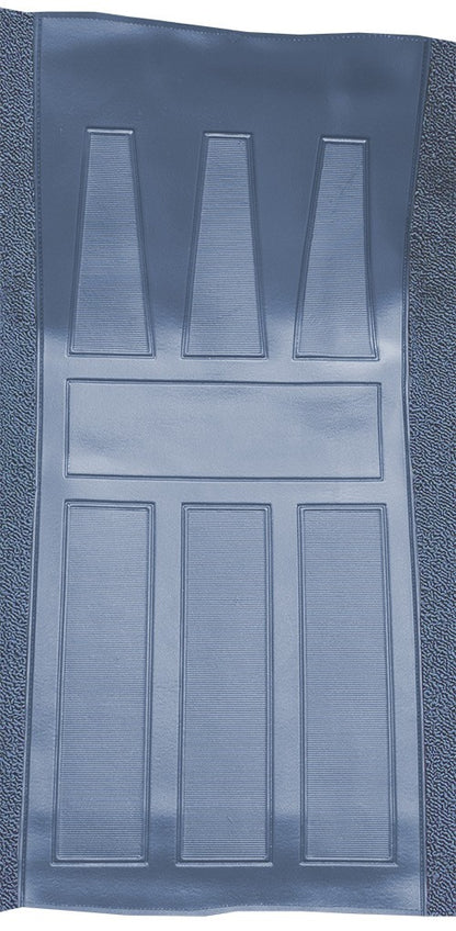 1969-1971 Ford Torino GT 2DR HT/FB Auto w/ 2 Med Blue Ins Loop Molded Replacement Carpet Kit - 2-Piece - product details imag