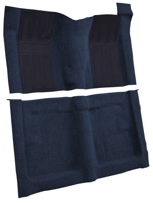 1969 Ford Torino GT 2DR HT/FB 4spd w/ 2 Dark Blue Ins Loop Molded Replacement Carpet Kit - 2-Piece - product details image 3