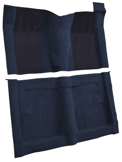 1969 Ford Torino GT 2DR HT/FB 4spd w/ 2 Dark Blue Ins Loop Molded Replacement Carpet Kit - 2-Piece - product details image 3
