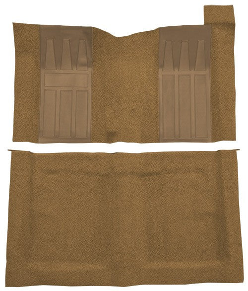 1969 Ford Torino GT 2DR HT/Fastback 4spd w/ 2 Fawn Ins Loop Molded Replacement Carpet Kit - 2-Piece - product details image 2