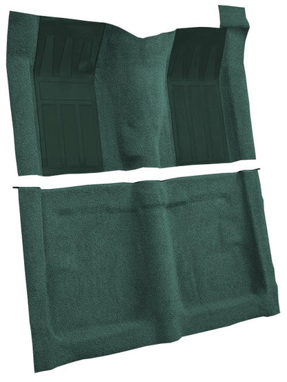 1969 Ford Torino GT 2DR HT/Fastback 4spd w/ 2 Aqua Ins Loop Molded Replacement Carpet Kit - 2-Piece - product details image 3