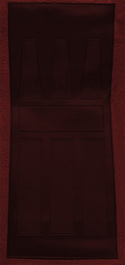 1969-1971 Ford Torino GT 2DR Conv Auto w/ 2 Maroon Ins Loop Molded Replacement Carpet Kit - 2-Piece - product details image 4