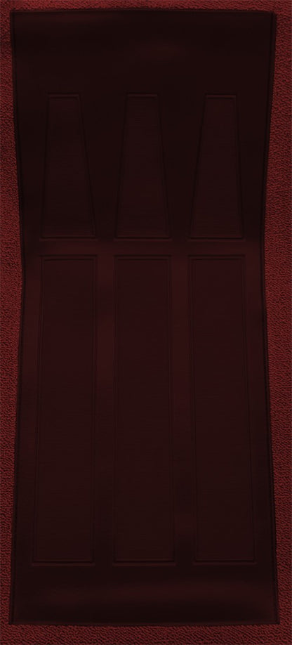 1969-1971 Ford Torino GT 2DR Conv Auto w/ 2 Maroon Ins Loop Molded Replacement Carpet Kit - 2-Piece - product details image 5