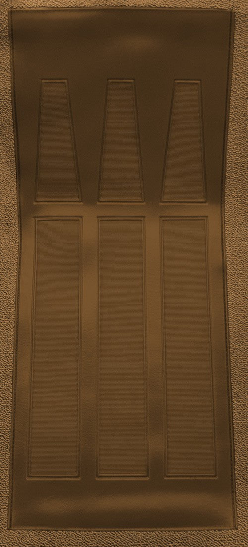 1969-1971 Ford Torino GT 2DR Conv Auto w/ 2 Fawn Inserts Loop Molded Replacement Carpet Kit - 2-Piece - product details image