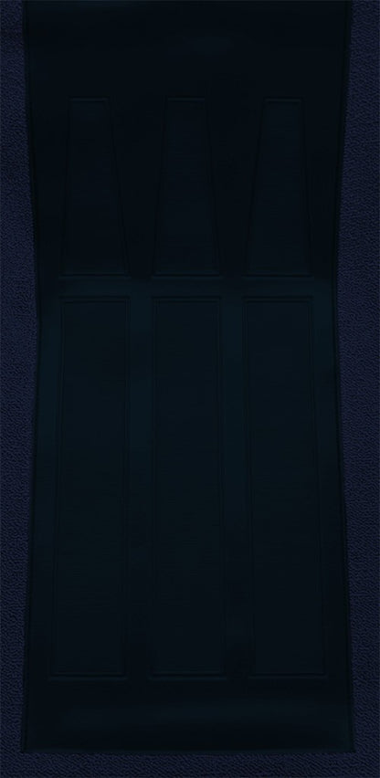1969 Ford Torino GT 2DR Conv 4spd w/ 2 Dark Blue Inserts Loop Molded Replacement Carpet Kit - 2-Piece - product details image