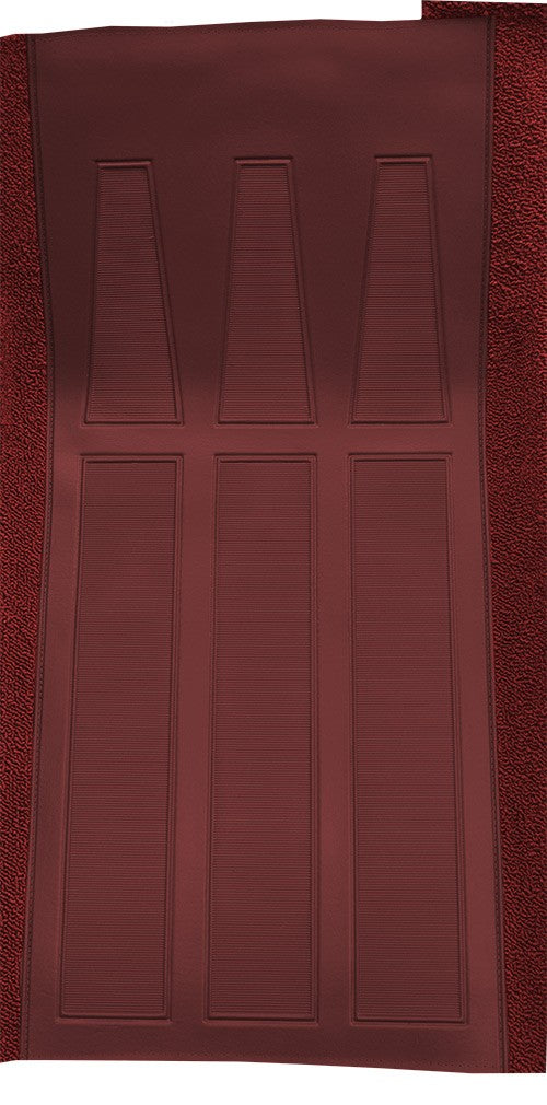 1969 Ford Torino GT 2DR HT/Fastback 4spd w/ 2 Maroon Ins Loop Molded Replacement Carpet Kit - 2-Piece - product details image