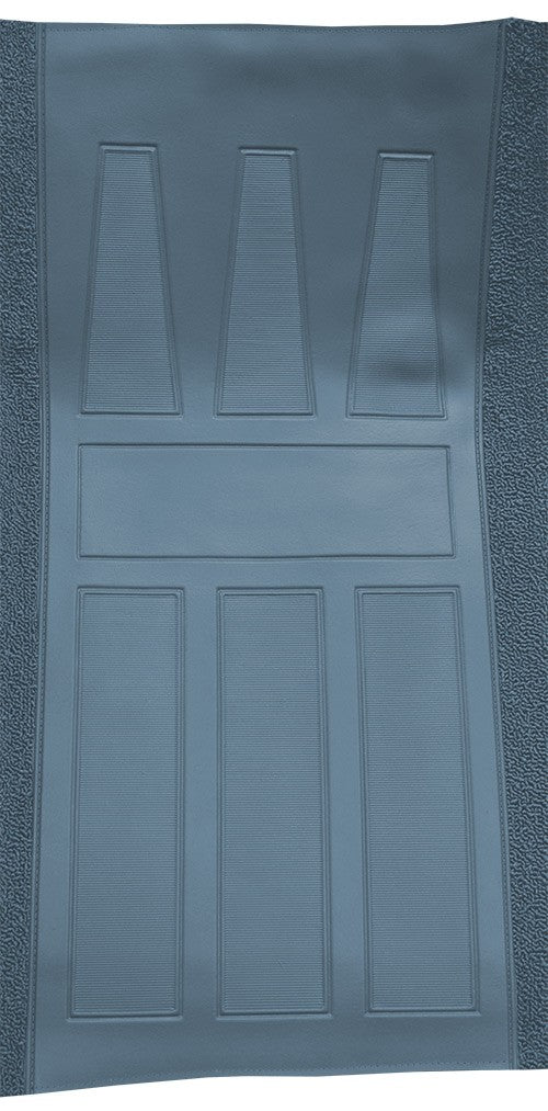 1969 Ford Torino GT 2DR HT/FB 4spd w/ 2 Medium Blue Ins Loop Molded Replacement Carpet Kit - 2-Piece - product details image 