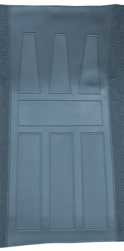 1969 Ford Torino GT 2DR HT/FB 4spd w/ 2 Medium Blue Ins Loop Molded Replacement Carpet Kit - 2-Piece - product details image 