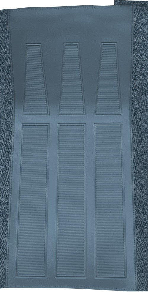 1969 Ford Torino GT 2DR HT/FB 4spd w/ 2 Medium Blue Ins Loop Molded Replacement Carpet Kit - 2-Piece - product details image 