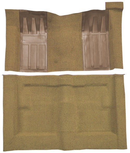 1969-1971 Ford Torino GT 2DR HT/FB Auto w/ 2 Fawn Ins Loop Molded Replacement Carpet Kit - 2-Piece - product details image 2