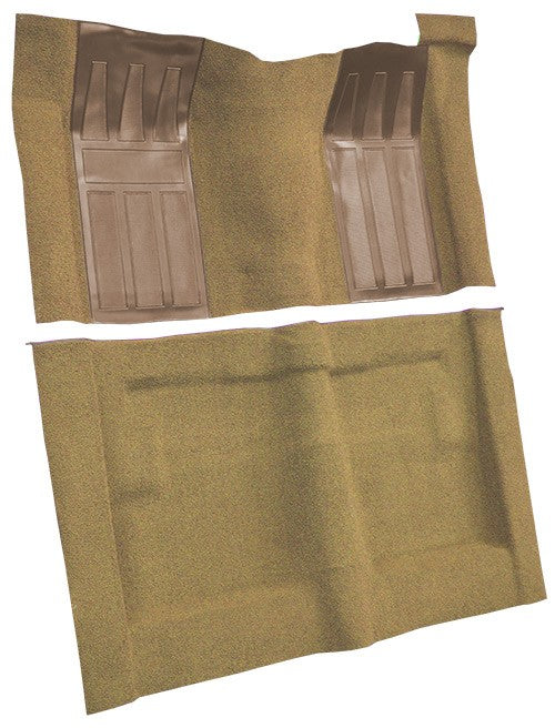1969-1971 Ford Torino GT 2DR HT/FB Auto w/ 2 Fawn Ins Loop Molded Replacement Carpet Kit - 2-Piece - product details image 3