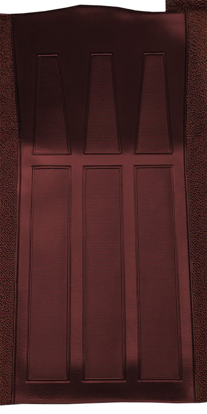 1969-1971 Ford Torino GT 2DR HT/FB Auto w/ 2 Maroon Ins Loop Molded Replacement Carpet Kit - 2-Piece - product details image 