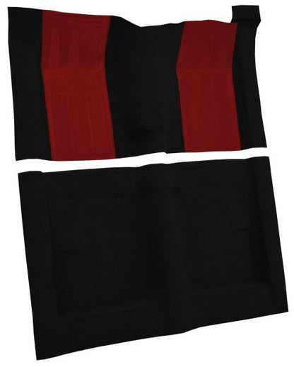 1970-1971 Ford Torino GT 2DR HT/FB 4spd w/ 2 Red Ins Loop Molded Replacement Carpet Kit - 2-Piece - product details image 3