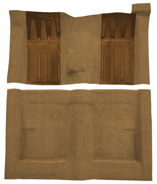 1970-1971 Ford Torino GT 2DR HT/FB 4spd w/ 2 Fawn Ins Loop Molded Replacement Carpet Kit - 2-Piece - product details image 2