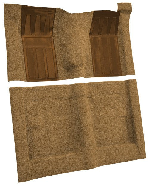 1970-1971 Ford Torino GT 2DR HT/FB 4spd w/ 2 Fawn Ins Loop Molded Replacement Carpet Kit - 2-Piece - product details image 3