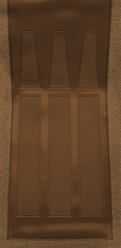 1970-1971 Ford Torino GT 2DR Conv 4spd w/ 2 Fawn Inserts Loop Molded Replacement Carpet Kit - 2-Piece - product details image