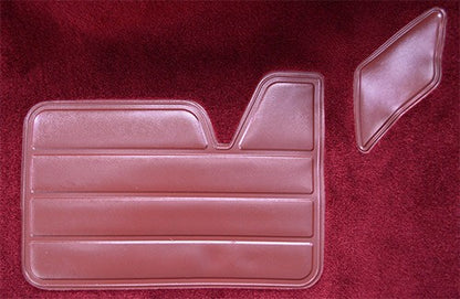 1992-1999 Chevy C2500 Suburban w/ Heat Vents Complete Cutpile Molded Replacement Carpet Kit - 2-Piece - product details image