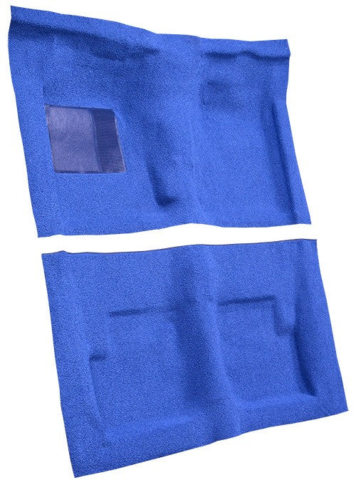 1968-1969 Mercury Montego 2DR Conv Auto w/ Console Floor Loop Molded Replacement Carpet Kit - 2-Piece - product details image