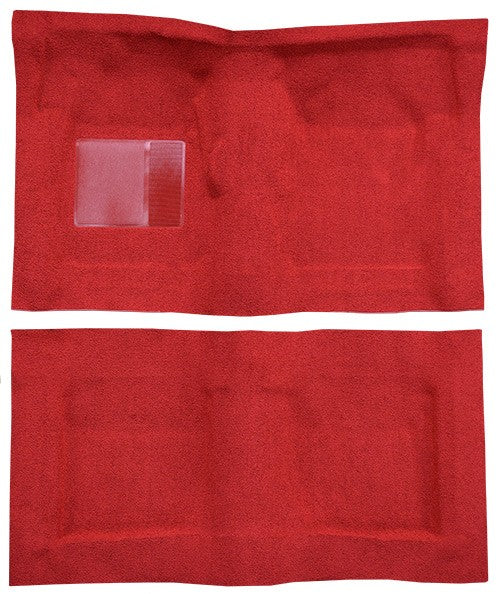 1965-1968 Mercury Monterey 2DR Hardtop 4spd w/o Console Loop Molded Replacement Carpet Kit - 2-Piece - product details image 