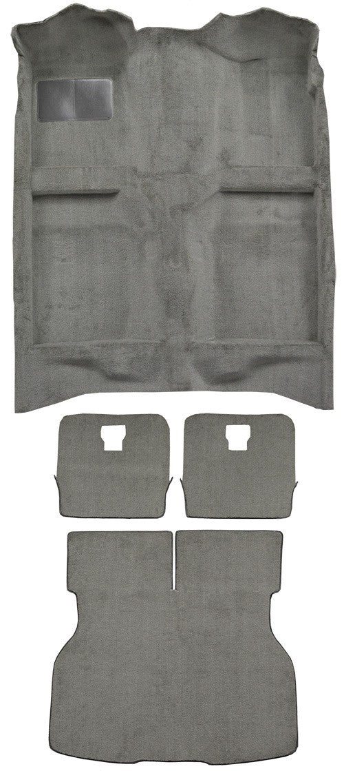1983 Ford Mustang Hatchback Fits Rear Split Seats Complete Cutpile Replacement Carpet Kit - 4-Piece - product details image 2