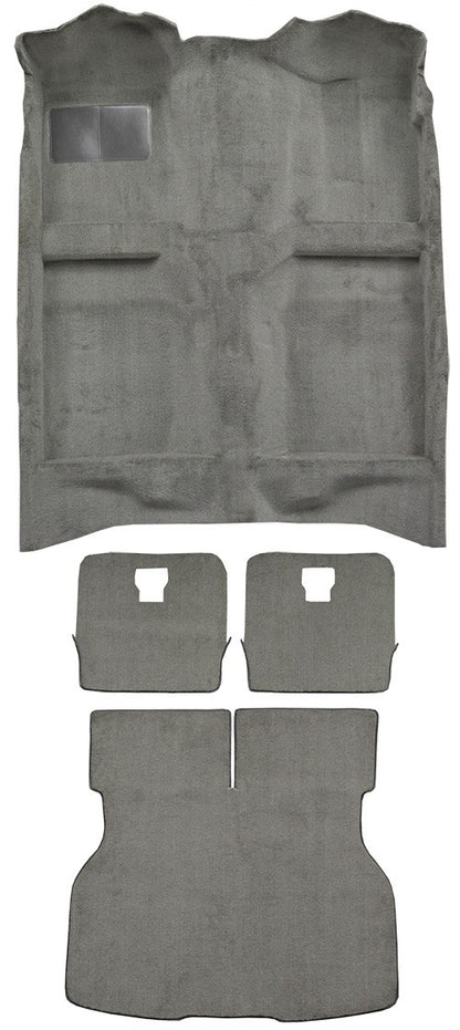 1983 Ford Mustang Hatchback Fits Rear Split Seats Complete Cutpile Replacement Carpet Kit - 4-Piece - product details image 2