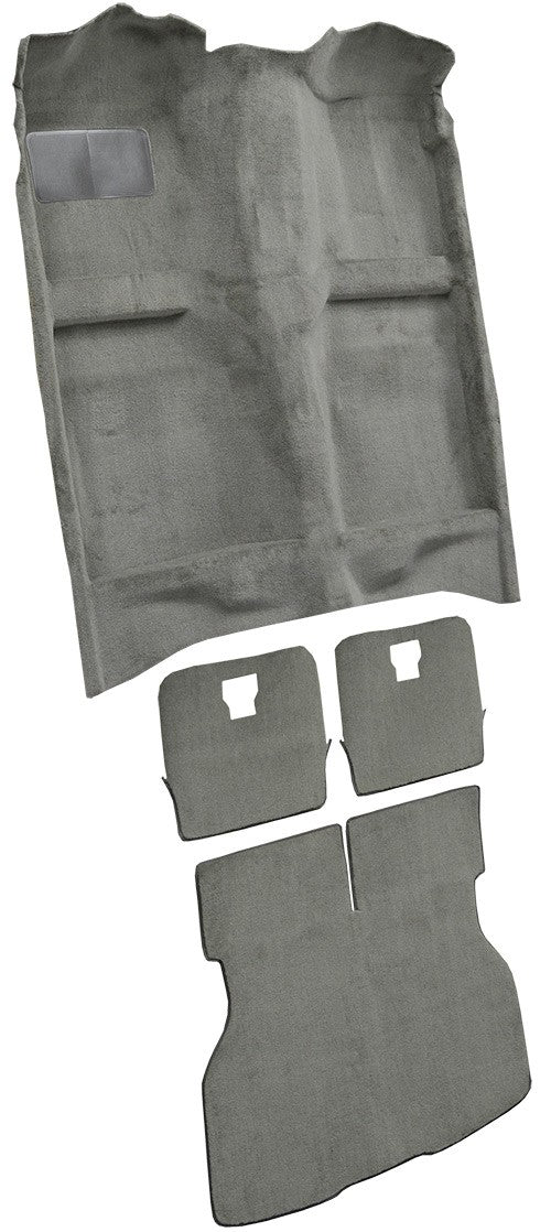 1983 Ford Mustang Hatchback Fits Rear Split Seats Complete Cutpile Replacement Carpet Kit - 4-Piece - product details image 3