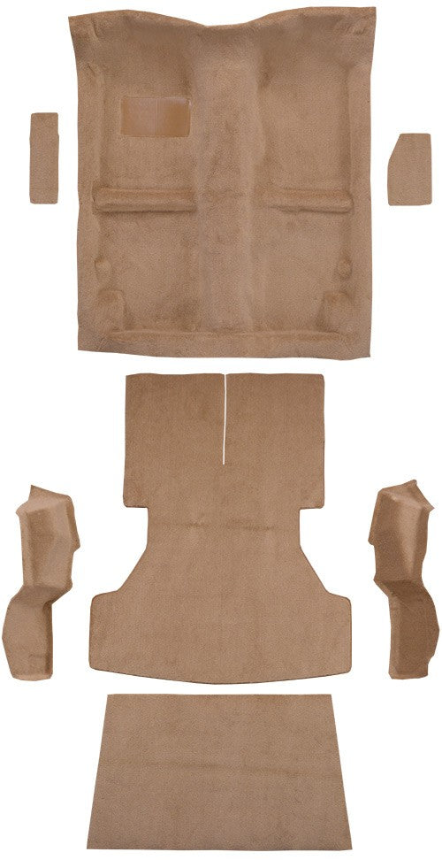 1984-1986 Dodge Conquest 2DR Hatchback Complete Cutpile Molded Replacement Carpet Kit - 7-Piece - product details image 2