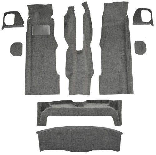 1985-1992 BMW 735i 4DR Cutpile Molded Replacement Carpet Kit - 9-Piece - product details image 2