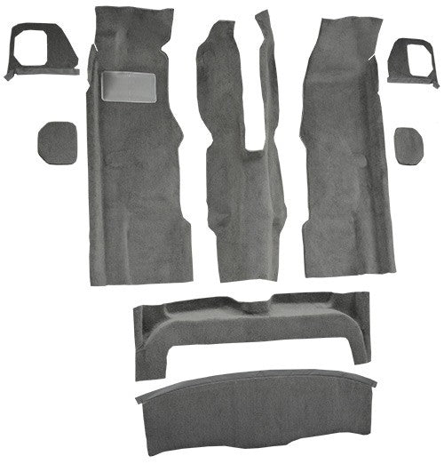 1993-1994 BMW 740i 4DR Cutpile Molded Replacement Carpet Kit - 9-Piece - product details image 3
