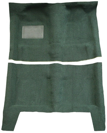 1967 Dodge Dart 2DR Hardtop/Convertible Auto with Tails Loop Molded Replacement Carpet Kit - 2-Piece - product details image 