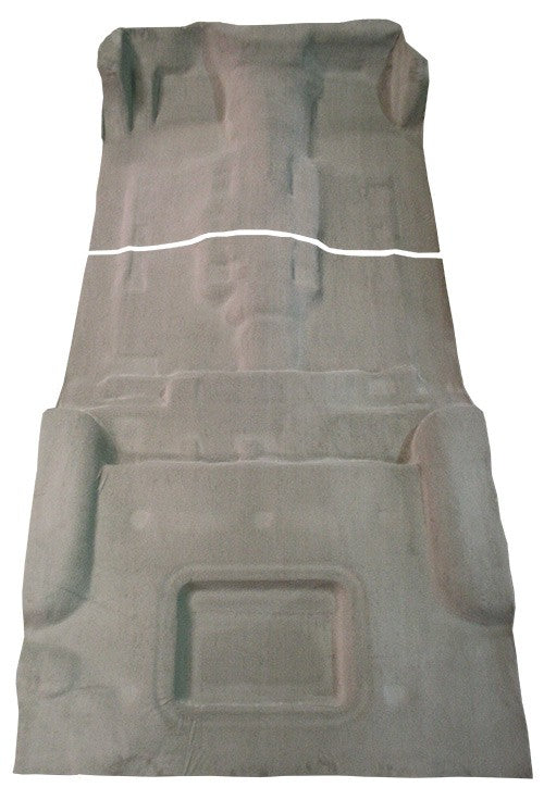 2002-2004 Oldsmobile Bravada 4DR w/o Heel Pad Cutpile Replacement Carpet Kit w/ Mass Backing - 2-Piece - product details imag