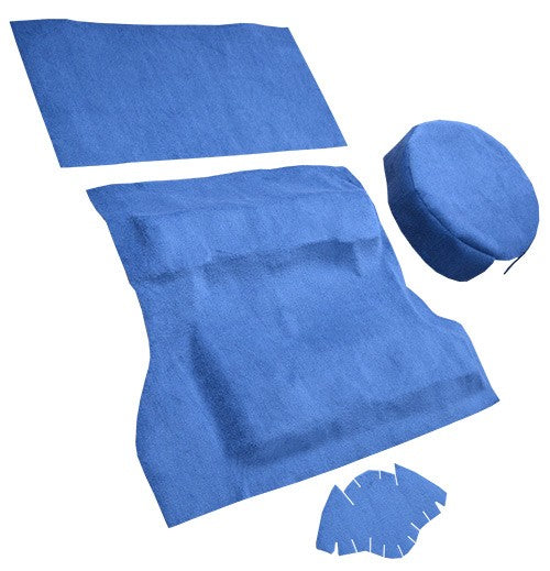 1979-1983 American Motors Spirit 2DR Lift Back Cargo Area Cutpile Replacement Carpet Kit - 4-Piece - product details image 3