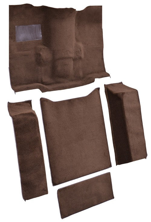 1976-1983 Jeep CJ5 Complete Cutpile Molded Replacement Carpet Kit - 5-Piece - product details image 3