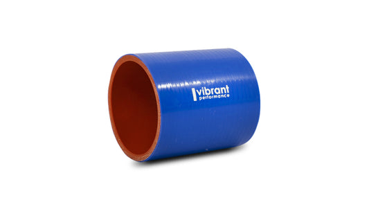 Vibrant Performance 2706B Straight Hose Coupler, 2.00" I.D. x 3.00" Long - Blue