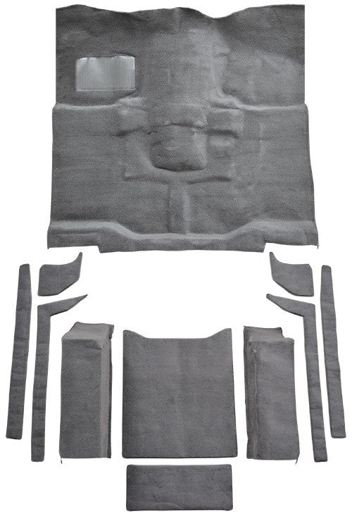1976-1986 Jeep CJ7 Complete Cutpile Molded Replacement Carpet Kit with Mass Backing - 11-Piece - product details image 2