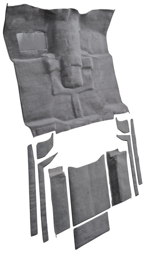 1976-1986 Jeep CJ7 Complete Cutpile Molded Replacement Carpet Kit with Mass Backing - 11-Piece - product details image 3