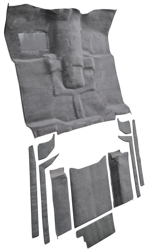 1987-1995 Jeep Wrangler w/o Rocker Panels Complete Cutpile Molded Replacement Carpet Kit - 11-Piece - product details image 3