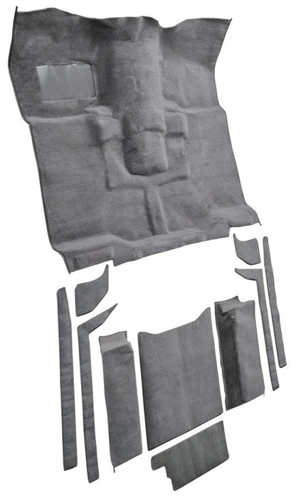 1987-1995 Jeep Wrangler w/o Rocker Panels Complete Cutpile Molded Replacement Carpet Kit - 11-Piece - product details image 3