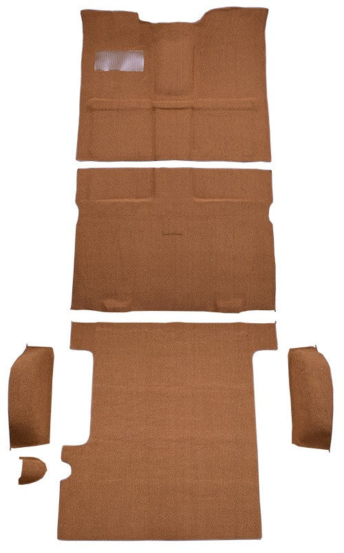 1967-1972 Chevy C10 Suburban 2WD 4spd Floor Complete Loop Molded Replacement Carpet Kit - 6-Piece - product details image 2