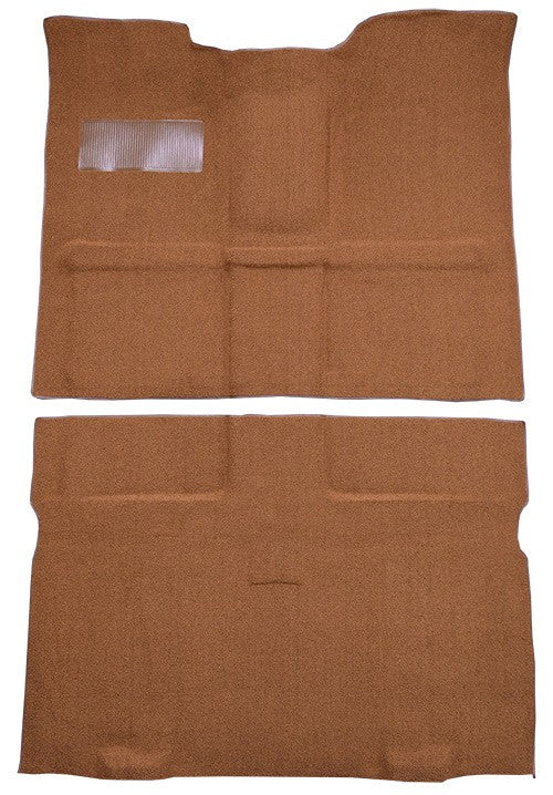 1967-1972 Chevy C10 Suburban 2WD 4spd Floor Shift Loop Passenger Area Replacement Carpet Kit - 2-Piece - product details imag