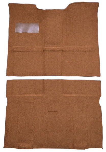 1967-1972 Chevy C10 Suburban 2WD 4spd Floor Shift Loop Passenger Area Replacement Carpet Kit - 2-Piece - product details imag