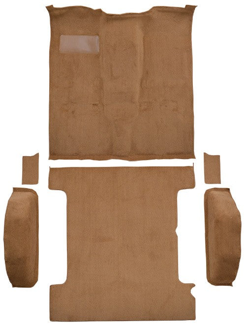 1985-1991 GMC Jimmy Complete Cutpile Molded Replacement Carpet Kit - 6-Piece - product details image 2