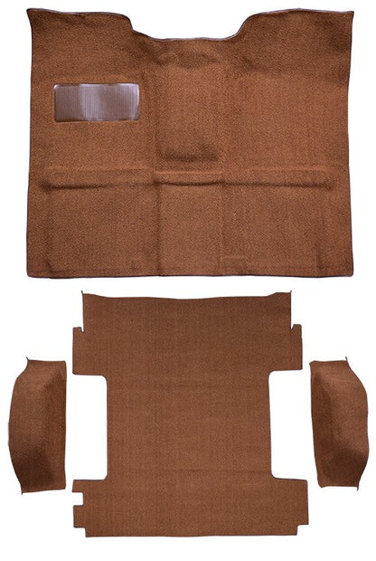 1970-1972 GMC Jimmy 4WD Complete Loop Molded Replacement Carpet Kit - 4-Piece - product details image 2